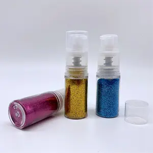 Leere Haar faser pulver flasche mit Sprüh pumpe 14ml für den Haaraufbau