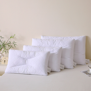 2 Piezas/1 Par de Almohadas de Microfibra para Cuello de 35x60/40x60/<span class=keywords><strong>50x70</strong></span>/50x75cm, Rellenas de Espuma Viscoelástica, Lavables a Máquina - Product Image 1