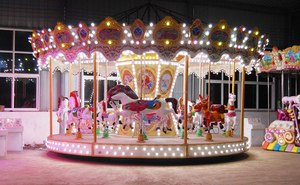 JX-500 océano Carrusel del parque <span class=keywords><strong>de</strong></span> atracciones <span class=keywords><strong>de</strong></span> los niños <span class=keywords><strong>paseo</strong></span> en carrusel niños feliz ir <span class=keywords><strong>ronda</strong></span> para venta - Product Image 5