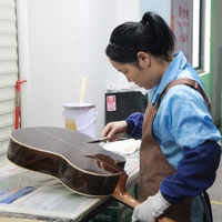 Solid Cedar Top Classical Guitar China Manufactured OEM Nylon String Beginner Classic Guitar