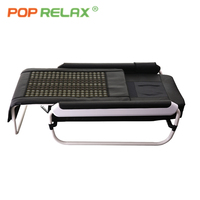 Rouleau de jade naturel de style coréen, demi-corps pliable thérapie spa table d'électro-massage V3 master lit de massage infrarouge
