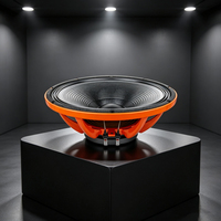 GMINJOO 15 Inch 190mm Coil Heavy Bass Metal Subwoofer Speaker Driver 8 300-500W Audio Profesional