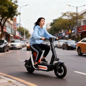 <span class=keywords><strong>Scooter</strong></span> électrique Citycoco à pneus larges de 10 pouces, autonomie de 50 km, motos électriques de rue - Product Image 5