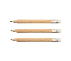 Mini Cute HB#2 Wooden Golf Pencil with <b>Eraser</b> Top Standard Pencils in Bulk for Kids School Office Use - Product Image 3