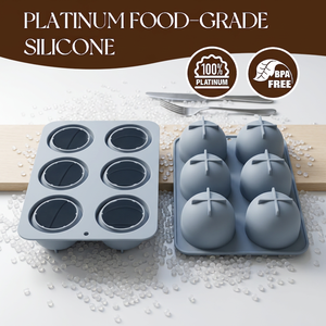 SILIKOLOVE Moule à gâteau en silicone de qualité alimentaire, antiadhésif, sans BPA, en forme de ballon de <span class=keywords><strong>basket</strong></span>, 6 cavités, certifié LFGB Platinum - Product Image 4