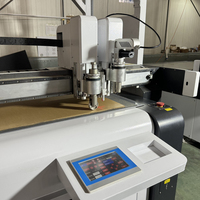 Zxt Cnc Digitaal Golfkarton Honingraat Kartonnen Flatbed Blad Snijden Papier Kartonnen Doos Vibratie Mes Mes