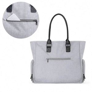 Sac à langer multifonctionnel en tissu Oxford pour maman, sac de rangement pour tire-lait, fabriqué en usine BSCI - Product Image 6