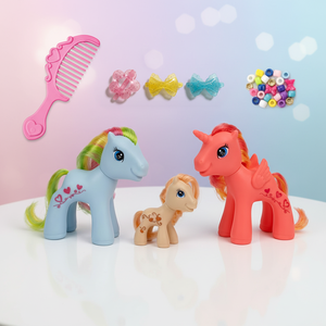 Professional 27cm Open <b>Box</b> Packed Model Toys Featuring Comb and Hair Beads for Kids Craft Workshops - Product Image 1