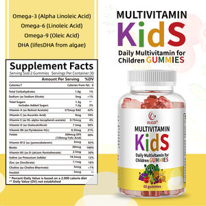 Gummie multivitaminiche per bambini con vitamina organica-forte immunità, salute delle ossa, crescita migliorata per i bambini attivi - Product Image 2