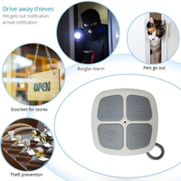 Télécommande de système d'alarme intelligente porte-clés fonctionnant avec le porte-clés à distance du système d'alarme G1
