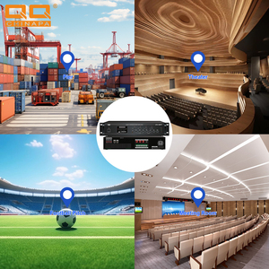 Amply khuếch đại công suất cao 4 vùng QQPA LPA-280TF 280W cho nhà thờ Hồi giáo, hệ thống âm thanh công cộng, dùng cho cầu nguyện và thờ cúng - Product Image 4