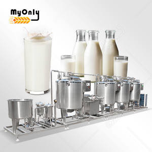 MY Small 250l Tanque de enfriamiento de calefacción Pasteurizador de leche y máquina homogeneizadora para leche - Product Image 1