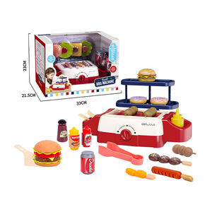 Juego de Juguetes de Barbacoa de Plástico para Niños con Efectos de Sonido y Luz, Juego de Roles, Habilidades Sociales, Motricidad Fina, STEAM, Regalo Educativo Preescolar - Product Image 3