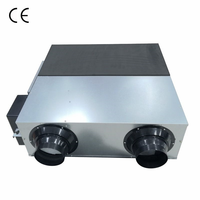 XHBQ-D1.5DMTHA 150M3/H CFM Échangeur de chaleur à flux croisé intelligent ERV Purification PM2.5 Efficacité 85% Système d'air frais