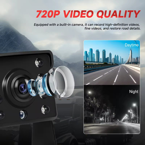 Monitor de Reversa para Auto Podofo con Pantalla IPS de 4.3'' + Cámara de Reversa Impermeable IP68 con Visión Nocturna para Camión/Autobús/Furgoneta 9~36V Entrega Rápida - Product Image 3