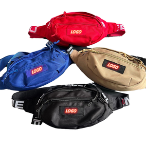 Tas Pinggang Logo Kustom untuk Pria, Kantong Tahan Air dengan Sabuk Pinggang, Tas Selempang untuk Perjalanan, Hiking, Lari, Tas Pinggang dengan Logo yang Dapat Disesuaikan - Product Image 1