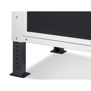 Fami Master BR 200cm établi réglable avec plateau en bois et 3 armoires avec tiroir et porte - Product Image 2