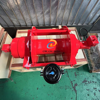 Treuil hydraulique manuel à embrayage et roue libre de 10 et 20 tonnes, cabestan de traction pour transporteurs de voitures et récupération de véhicules accidentés sur route