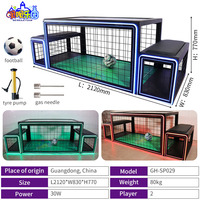 Machine de jeu d'arcade pour enfants et adultes, machine de jeu de sport Subsoccer avec lumière sous la table, table de football pour salle de jeux