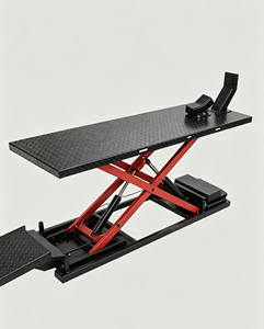 Plataforma Elevadora Hidráulica para Motocicletas de 600 kg, Elevador de Motocicletas para Reparación en Garajes y Centros de <span class=keywords><strong>Servicio</strong></span> - Product Image 2