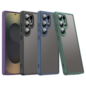 Étui de protection anti-chute pour téléphone portable pour Samsung S25 <span class=keywords><strong>Coque</strong></span> arrière en PC dur mat ultra antichoc - Product Image 1