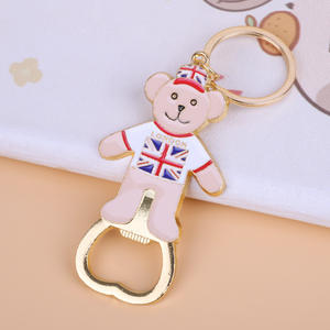 London Souvenir British Bear Metal Craft Keychain with Bottle Opener, <strong>UK</strong> Travel Gift &amp; Accessory - Product Image 5