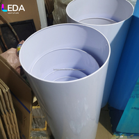 LEDA Lot de 5 Colonnes de Présentation Rondes pour Table de Desserts, Supports pour Gâteaux de Mariage, Anniversaire, Fête, Décoration d'Événements