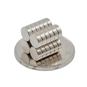 6X2 Sintered Rare Earth Neodymium Round N48SH/Custom Magnets N52 For Sale
