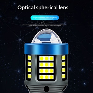 ใหม่ไฟหน้ารถมอเตอร์ไซค์วิบากรุ่นใหม่ล่าสุดไฟตัดหมอก12V 11W H4 P15D BA20D สีเหลืองสีขาว - Product Image 3