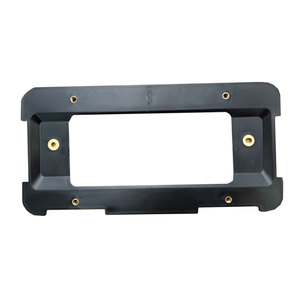 Support de <span class=keywords><strong>plaque</strong></span> d'<span class=keywords><strong>immatriculation</strong></span> de pare-chocs arrière de <span class=keywords><strong>voiture</strong></span> en plastique de luxe américain pour BMW Série 1-7 et X1-X6 - Product Image 1