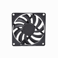 Ventilateur axial sans balais 8010 DC 5V 12V 24V ultra-mince à double roulement à billes pour le refroidissement des ordinateurs, des processeurs, des téléviseurs intelligents et des décodeurs