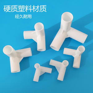 Connecteurs en T à angle droit en plastique de 12 mm fournis par le fabricant, accessoires de tente en plastique à 90 degrés, adaptateurs et connecteurs de qualité - Product Image 4