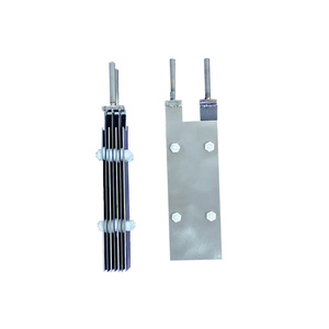 Ensemble d'électrodes en titane, anode en titane anodisé pour le traitement et la désinfection de l'eau, taille personnalisable JS201812 - Product Image 1