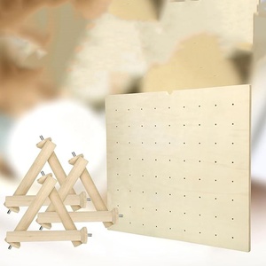 Organizador de cajones de madera de 12 piezas, estante de almacenamiento de utensilios de cocina, platos, clavijas, soportes de almacenamiento de tablero de clavijas - Product Image 4