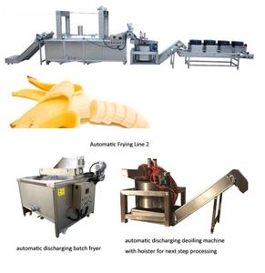 Precio de Fábrica, Snacks Duraderos Máquina para freír Nuggets de Pollo y Chips de Plátano, Freidora Eléctrica Hecha en China - Product Image 3