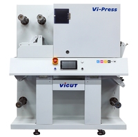 Nouvelle machine d'impression d'étiquettes adhésives numériques LED laser multicolores entièrement automatique Vicut avec écran tactile intégré et fonction de refroidissement