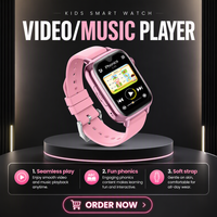 Montre connectée 4G pour enfants, Android 8.1, GPS, bracelet en gel de silice, moniteur de fréquence cardiaque, appel vidéo, chat vocal, rappel d'appel - Nouveauté 2026, Vente Flash