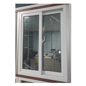 Bão tác động uPVC cửa sổ Ba kính tráng men <span class=keywords><strong>PVC</strong></span> uPVC hồ sơ trượt cửa sổ - Product Image 6