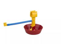 Abreuvoir automatique miniature avec adaptateur en plastique pour volailles, équipement d'abreuvement pour poussins