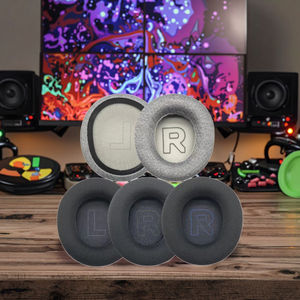 แผ่นรองหูสำหรับเปลี่ยนหูฟังคุณภาพสูงสำหรับหูฟังชนิด R L 7X รุ่น arctis <span class=keywords><strong>nova</strong></span> 1 3 5 <span class=keywords><strong>7P</strong></span> - Product Image 1