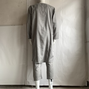 Qamis Islamique Marocain pour Hommes – Robe de Prière Kaftan Djellaba Brodé à Manches Longues <span class=keywords><strong>Tenue</strong></span> Aïd Mariage <span class=keywords><strong>Ramadan</strong></span> - Product Image 3