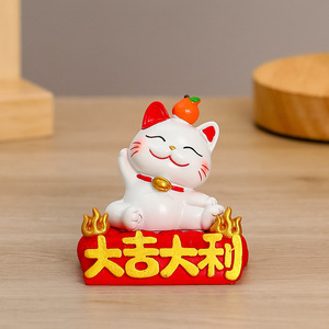 เรซิ่น ลัคกี้แคท เครื่องประดับตั้งโต๊ะ รูปสัตว์ ตกแต่งบ้าน ของขวัญเชิงศิลปะ - Product Image 3