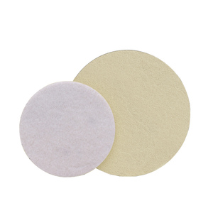Disque De Polissage ABARPRO Lot De 5 Disques De Polissage En Feutre De Laine Pour Meuleuse D' Angle, Tampon Disque A Polir Pour Meuleuse