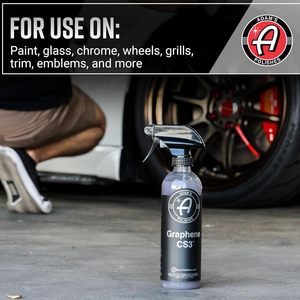 Adams Graphene CS3 Spray de revêtement multi-effets, liquide mère hautement concentré, produit d'entretien automobile sans dilution - Product Image 5