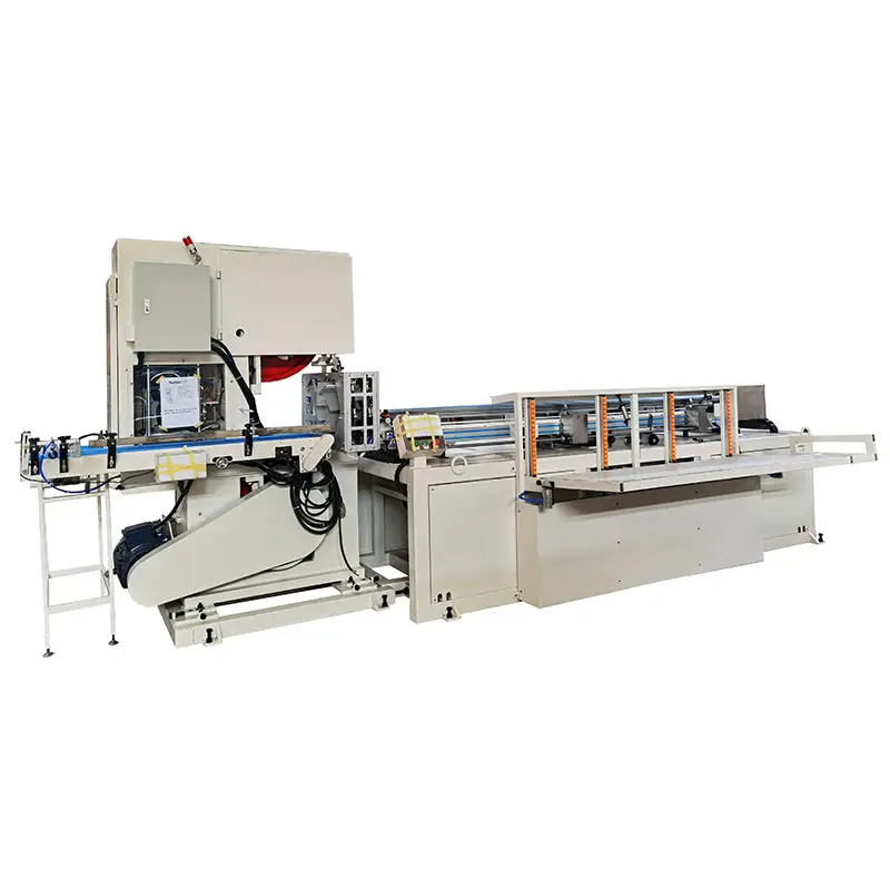 Máquinas comerciais 2024 máquina de corte de tecido não tecido rolo de papel toalha