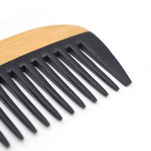 <b>Creative</b> <b>Gift</b> Bamboo Handle Wide Tooth Hair Comb - Product Image 4