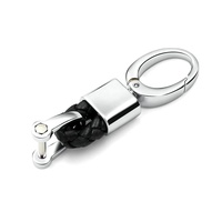 Porte-clés rétro avec motifs de voiture et moto, nouveau porte-clés de gouvernante pour BMW Honda VW Toyota KIA, en cuir et métal