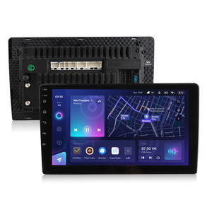 Lecteur DVD de voiture universel 2 Din <span class=keywords><strong>Android</strong></span> <span class=keywords><strong>9</strong></span> pouces avec caméra de recul, écran tactile LED, lecteur multimédia de voiture, Carplay - Product Image 3