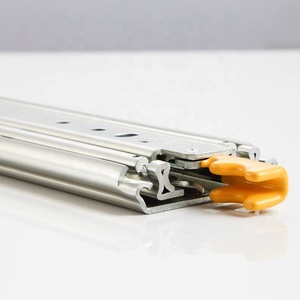 AOLISHENG Industrielle 34 Zoll 2,5mm Dicke <span class=keywords><strong>3</strong></span> Falten Ausstellung Heavy Duty Drawer Slide Schiene Mit Locking - Product Image 2