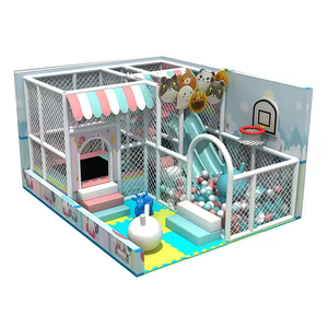 Factory Supply Kids Indoor Playground and Soft Play Park, Combined with <b>Trampoline</b> Zone for Kindergarten and Preschool - Product Image 6